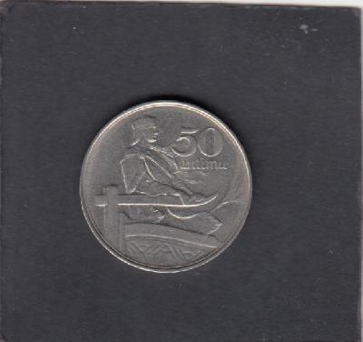 Beschrijving: 50 Santimu SHIP  